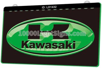 LD1432 Kawasaki Racing Motorcylce