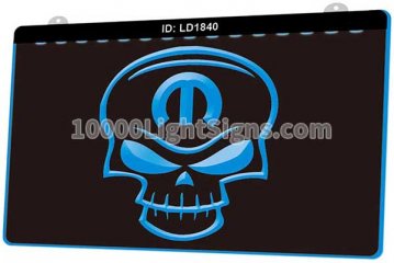 LD1840 Mopar Skull