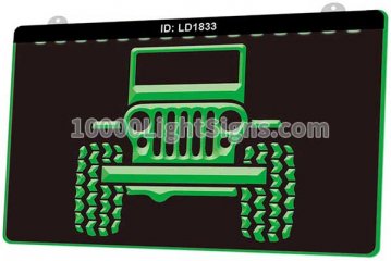 LD1833 Jeep Wrangler Car