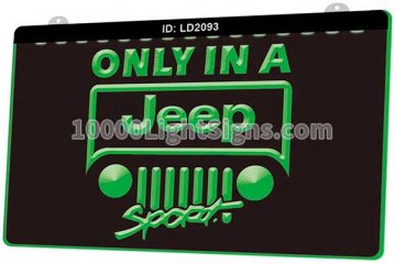 LD2093 Only In A Jeep Sport