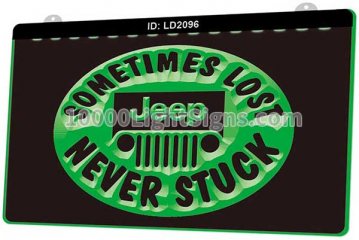 LD2096 Jeep Sometimes Lost Never Stuck