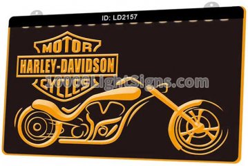 LD2157 Harley Davidson Motor Cycles