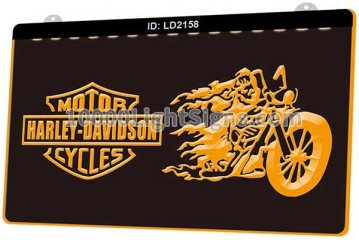 LD2158 Harley Davidson Motor Cycles