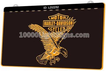LD2252 Harley Davidson Motor Cycles