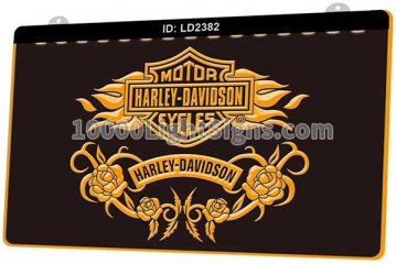 LD2382 Harley Davidson Motor Cycles