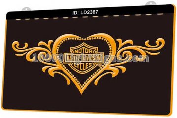 LD2387 Harley Davidson Motor Cycles