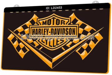 LD2453 Harley Davidson Motor Cycles