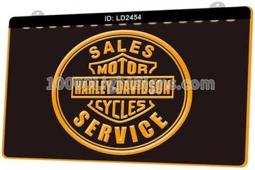 LD2454 Harley Davidson Motor Cycles Sales Service