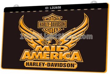 LD2658 Harley Davidson Motor Cycles Mid America