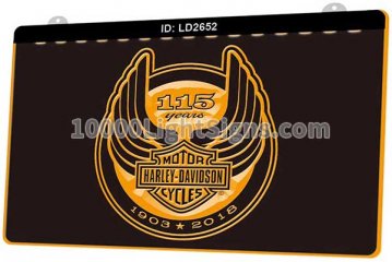 LD2652 Harley Davidson Motor Cycles