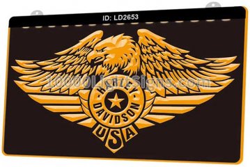 LD2653 Harley Davidson Motor Cycles