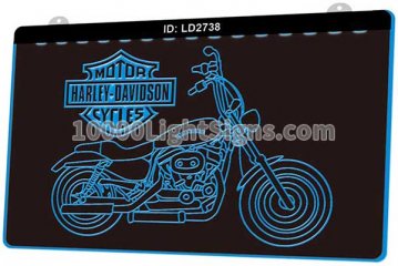 LD2738 Harley Davidson Motor Cycles