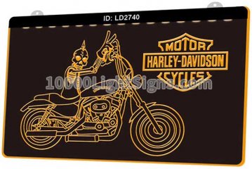 LD2740 Harley Davidson Motor Cycles