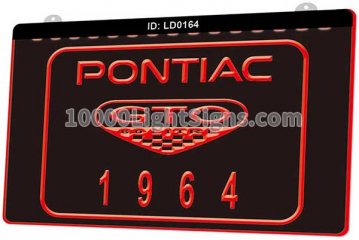 LD0164 Pontiac Authorized GTO 1964