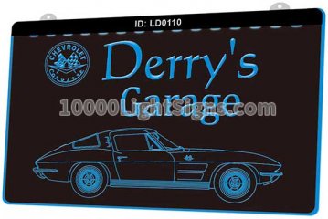 LD0110 Chevrolet Derrys Garage