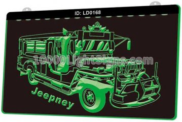 LD0168 Jeepney Car Truck