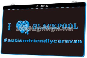 LD0183 I Love Blackpool Autism Friendly Caravan