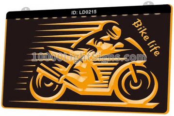 LD0215 Bike Life Motor Cycle