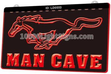 LD0553 Mustang Ford Man Cave