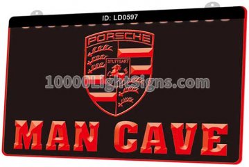 LD0597 Porsche Man Cave