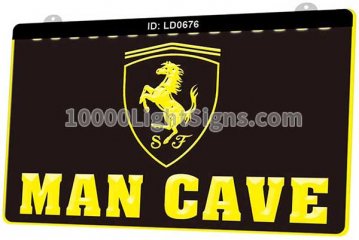 LD0676 Ferrari Man Cave