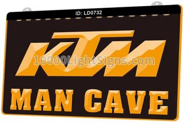 LD0732 Ktm Motorcycles Man Cave