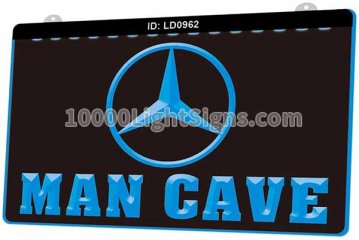 LD0962 Mercedes Benz Car Truck Man Cave