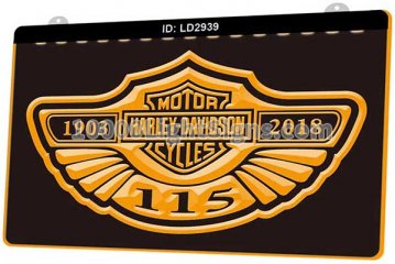 LD2939 Harley Davidson Motor Cycles 2018