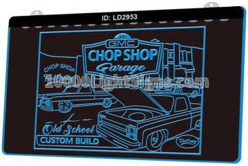 LD2953 GMC Chop Shop Garage