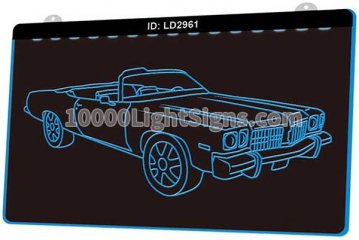 LD2961 Old Cadillac Car Classic