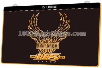 LD3008 Harley Davidson Motor Cycles 2018