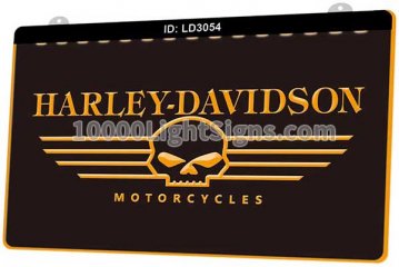 LD3054 Harley Davidson Motor Cycles