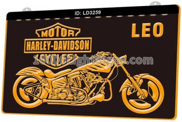 LD3259 Harley Davidson Motor Cycles