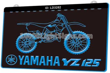 LD3282 Yamaha Yz 125 Motor Cycles