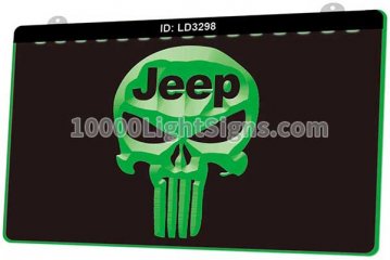 LD3298 Jeep Since Skull