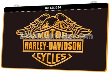 LD3324 Harley Davidson Motor Cycles