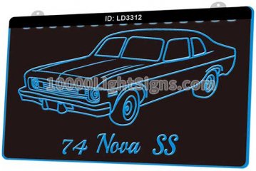 LD3312 Car Chevy Nova SS 74