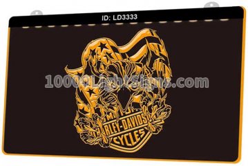 LD3333 Harley Davidson Motor Cycles