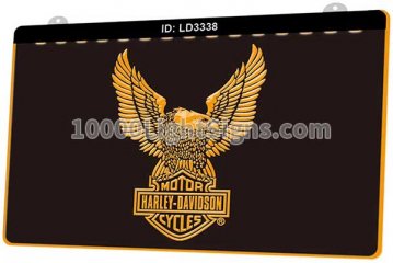 LD3338 Harley Davidson Motor Cycles