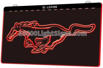 LD3396 Mustang Ford Car