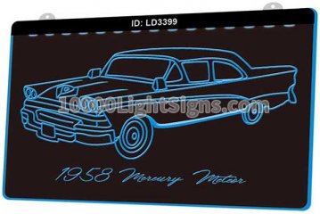 LD3399 1958 Mercury Meteor Car