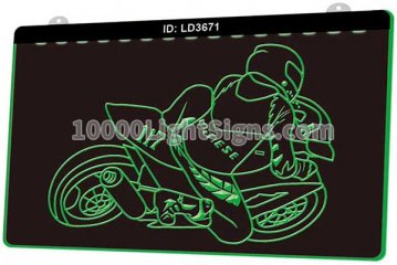 LD3671 Motorcycle Ainese Rider