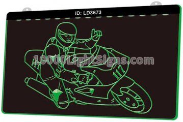 LD3673 Motorcycle Rider