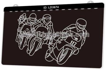 LD3674 Motorcycle Rider