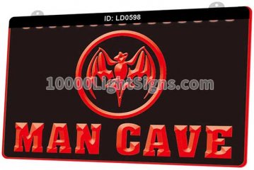 LD0598 Bacardi Breezer Bat Man Cave