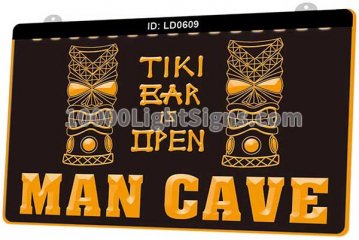 LD0609 Tiki Bar is Open Man Cave