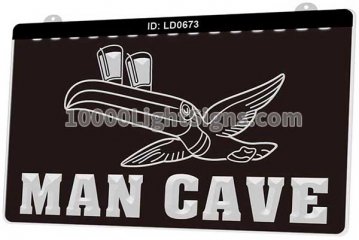 LD0673 Guinness Toucan Beer Man Cave