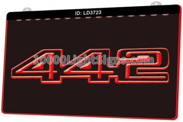 LD3723 Oldsmobile 442 Car