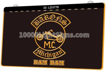 LD3778 Barons Michigan Motorcycles MC Bam