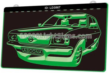 LD3867 Opel Ascona Car